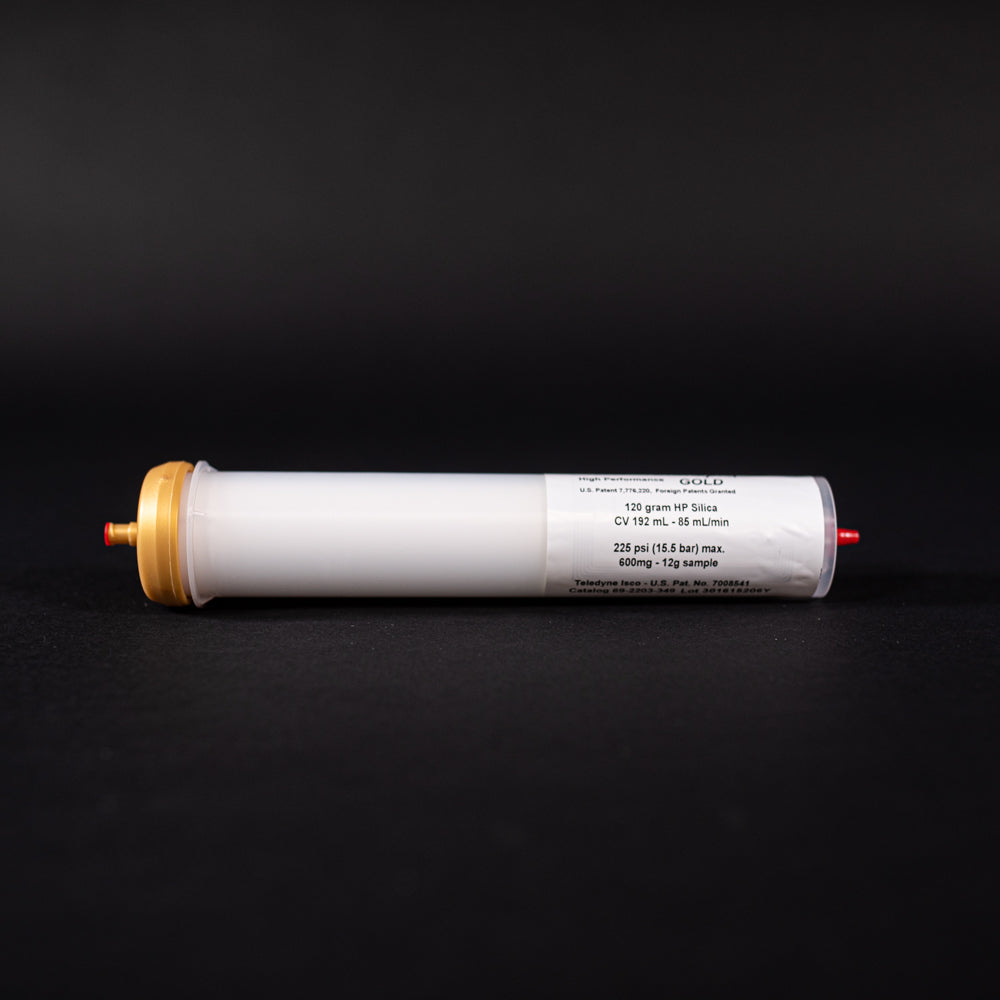 Isco Column RediSep Gold® Silica Gel Disposable Flash Columns, 120 Gram (Package o ...