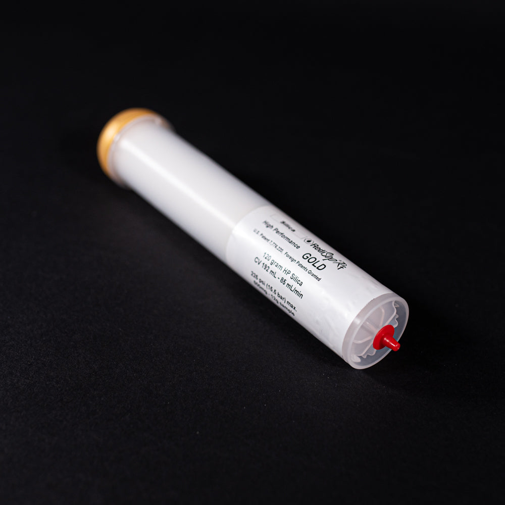 Isco Column RediSep Gold® Silica Gel Disposable Flash Columns, 120 Gram (Package o ...