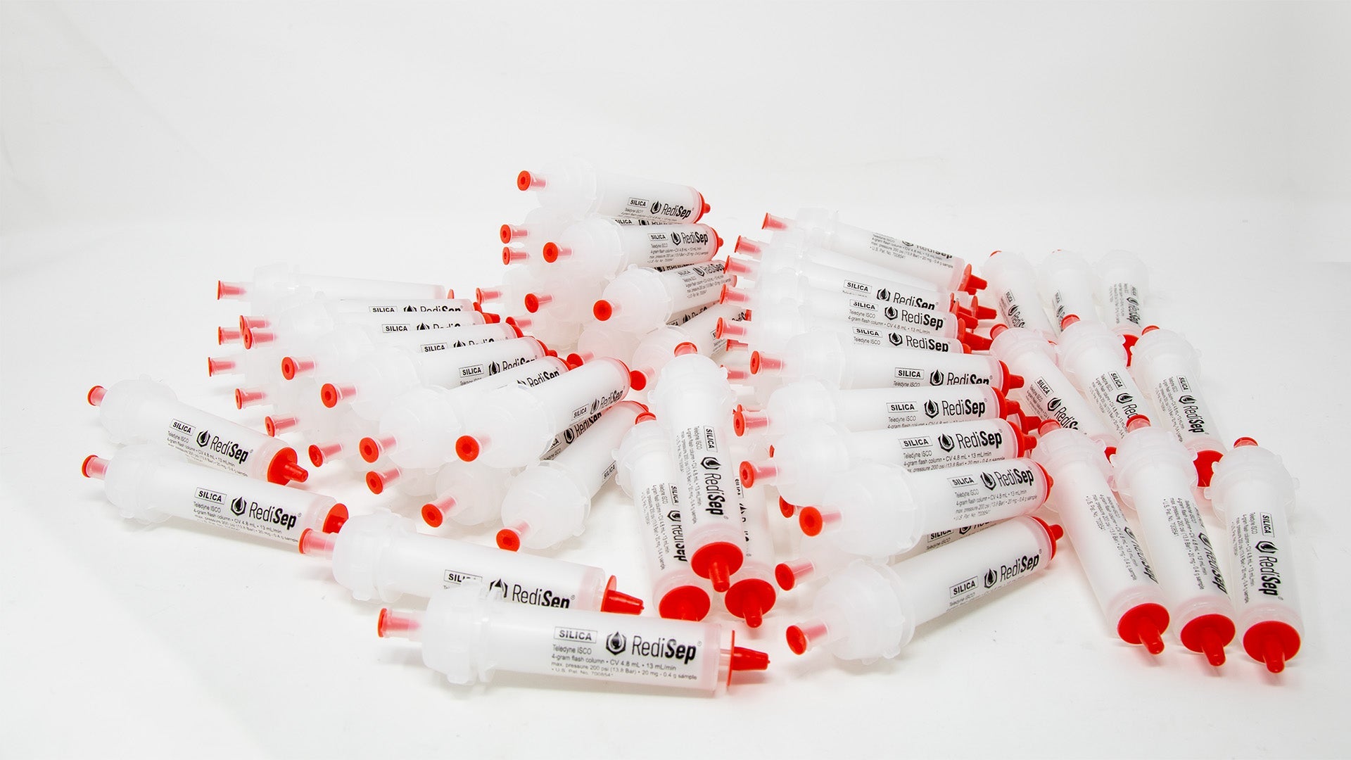 RediSep® Bronze Silica Gel Disposable Flash Columns, 4 Gram (Package o ...