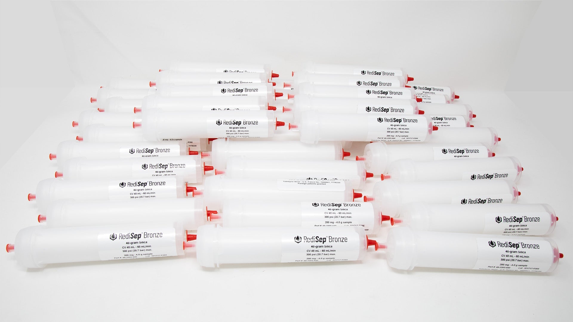 RediSep® Bronze Silica Gel Disposable Flash Columns, 40 Gram (Package ...